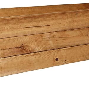 Wooden Planter Box – Large Outdoor Timber Trough for Flowers & Plants