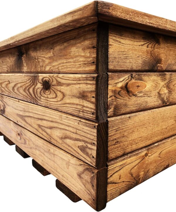 Extra Large Wooden Garden Trough Planter – Sale! - Image 2