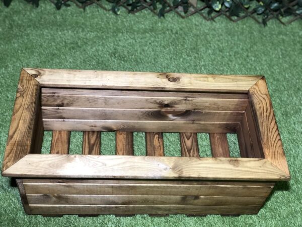 Extra Large Wooden Garden Trough Planter – Sale! - Image 8