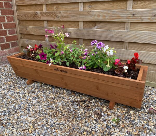 Wooden Garden Planter – Plant/Flower Trough Box - Image 13