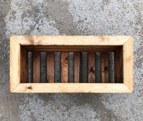 Extra Large Wooden Garden Trough Planter – Sale! - Image 5