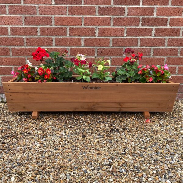 Wooden Garden Planter – Plant/Flower Trough Box - Image 12
